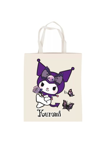 Hello Kitty Hello Kitty Kuromi Butterfly Baumwolltasche, Einkaufstasche 44 cm