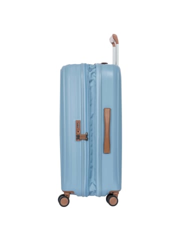 BRIC`s Taormina - 4-Rollen-Trolley M 69 cm erw. (hellblau) in hellblau