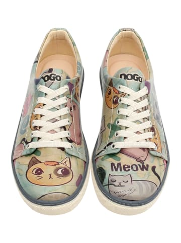 Dogo Classic Sneaker - Cats of the World 36 in Mehrfarbig