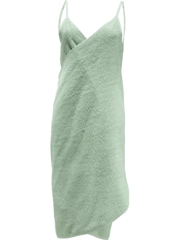Erwin Müller Strandtuch 2-in-1 in jade