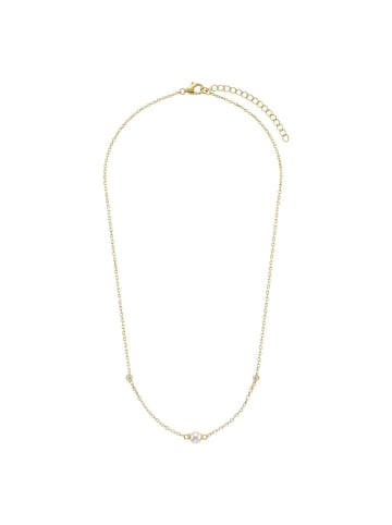 Noelani Kette mit Anhänger Silber 925, gelbvergoldet in gold