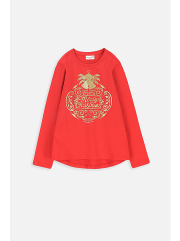Coccodrillo Langärmeliges T-shirt in rot