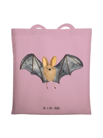 Mr. & Mrs. Panda Tote Bag Fledermaus Flügel ohne Spruch in Rosa Pastell