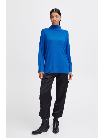 b.young Strickpullover BYMMPIMBA1 LOOSE TURTLENECK - 20813512 in blau