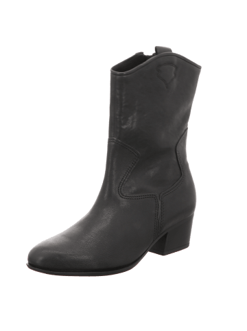 Gabor Comfort Stiefel Ungefüttert Western St.tropez in schwarz micro