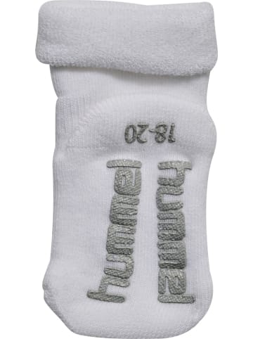 Hummel Kinder Socken "Mini Non Slip 3-Pack Sock" in Weiß