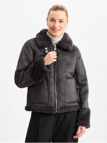 NÜMPH Jacke Nuelliot in anthrazit - 0001