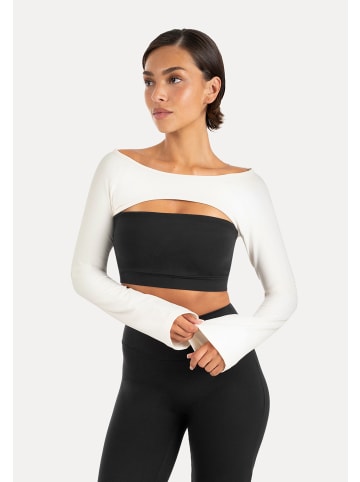 SMILODOX Longsleeve Bolero Neola in Creme