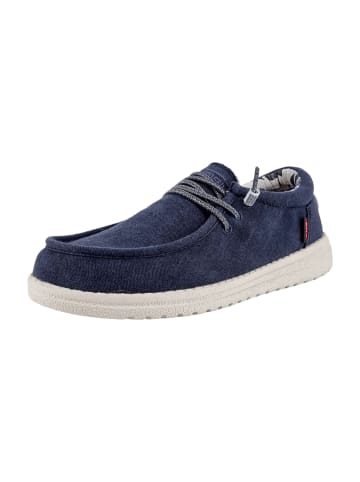 Fusion Mokassins Schnürschuhe in Blau