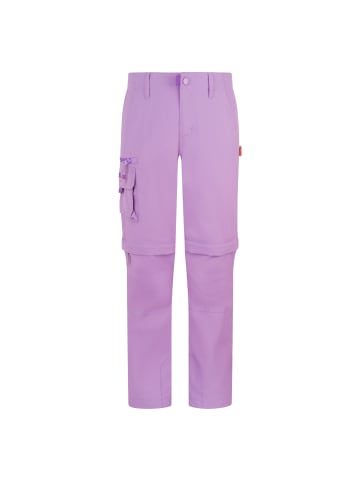 Trollkids Zipp-Off-Trekkinghose Slim Fit Oppland in violet sorbet/graphite