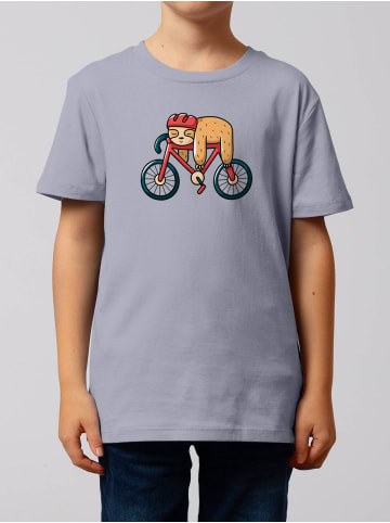 wat? Apparel T-Shirt Sloth in Lavender