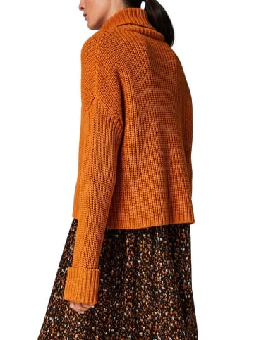 comma Pullover in Orange