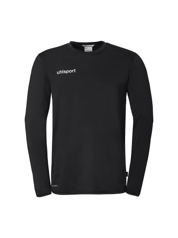 uhlsport  Sweatshirt Essential in schwarz/weiß
