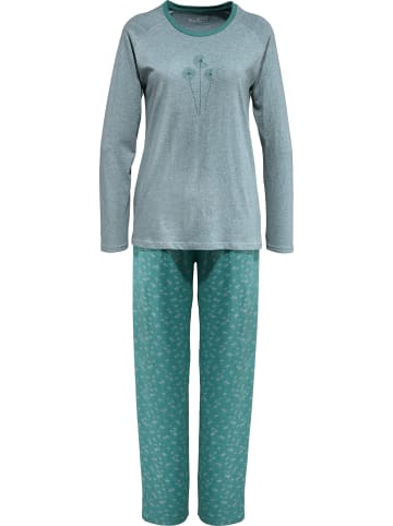 REDBEST Single-Jersey Schlafanzug in jade