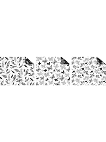 Buntpapierfabrik Ludwig Bähr Fotokarton 'Tangle Creation 1' 300g/qm 49,5X68cm Packung mit 10 Bogen ...