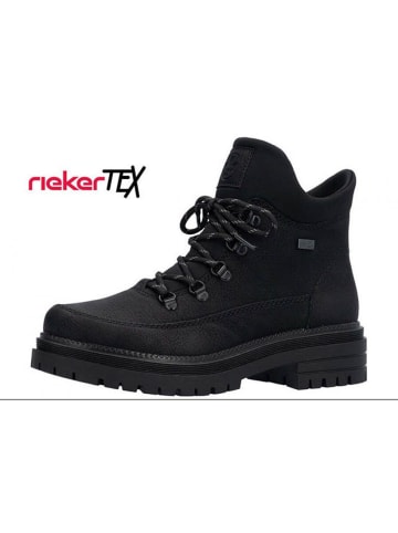 rieker Schnürstiefel in schwarz