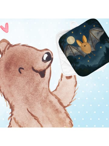 Mr. & Mrs. Panda Topfuntersetzer Fledermaus Flügel Design ohne S... in Weiß