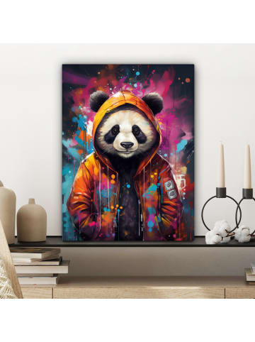 MuchoWow Poster mit Leiste Panda  (BxH)