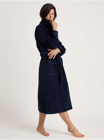 Calida Bademantel in new dark lapis blue