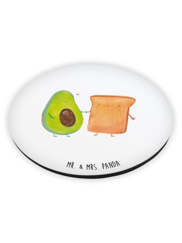 Mr. & Mrs. Panda magnet Avocado Toast ohne Spruch in Weiß