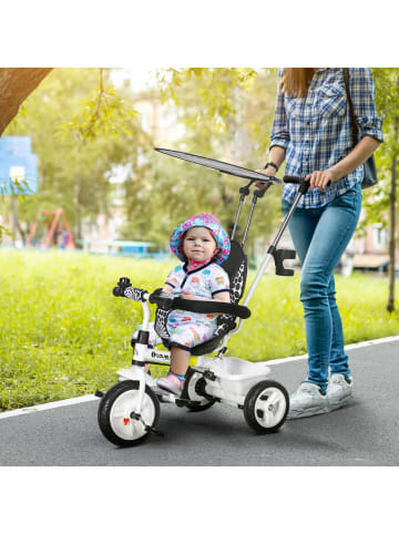 HOMCOM 6-in-1 Dreirad 105L x 47B x 98H cm