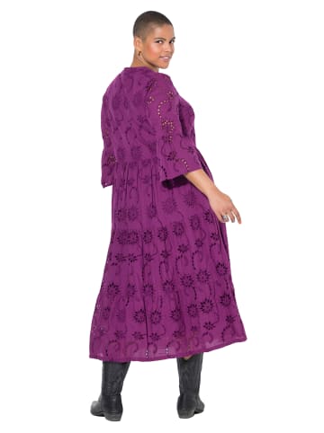 Studio Untold Kleid in beerenpink