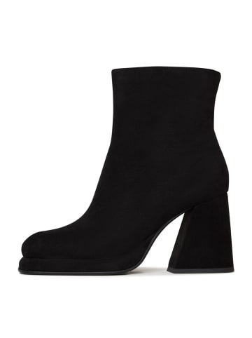 CESARE GASPARI Blockabsatz-Stiefeletten in Black