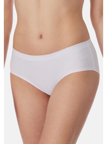 Schiesser Panty Invisible Cotton in Weiß / beige