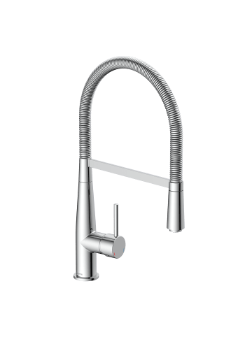 Franz Joseph Schütte NEW YORK Spiralfeder Spültischarmatur, Chrom