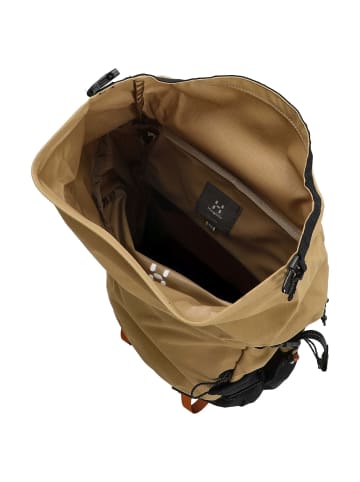 Haglöfs Ardos Rolltop 22 - Rucksack (true black) in cinnamon brown/true black