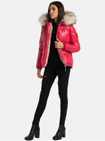 Navahoo Winterjacke Tikunaa in Rot