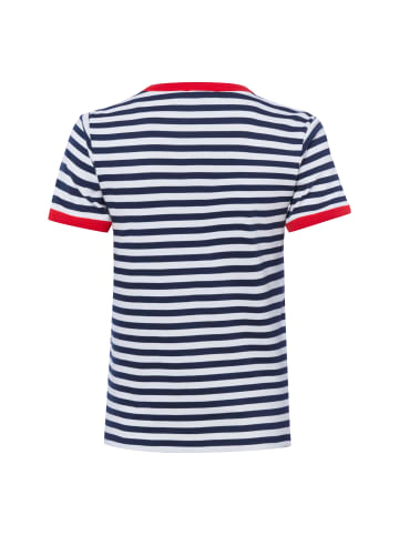 Franco Callegari T-Shirt in marine weiß