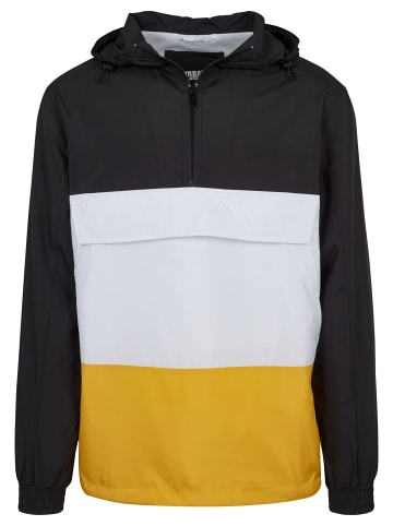 Urban Classics Trainingsjacken in blk/chromeyellow/wht