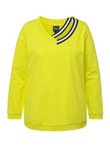 Ulla Popken Sweatshirt in limette