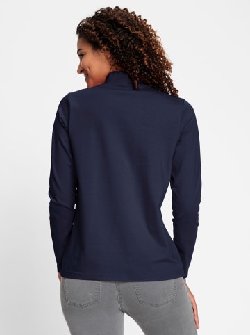 WITT WEIDEN Rollkragen-Shirt in marine