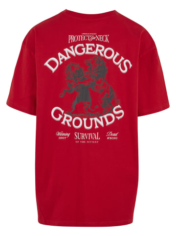 Mister Tee Mister Tee Dangerous Grounds Oversize Tee in cityred