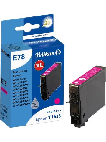 Pelikan Tintenpatrone kompatibel mit Epson T1633 magenta High-Capacity Typ E78