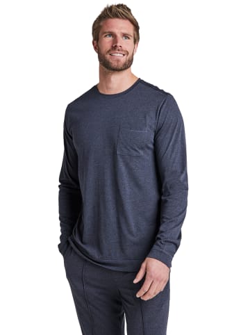 Jockey Nachtwäsche Night And Day Shirt in Dunkelblau