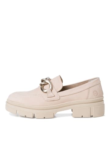 Tamaris Plateau Slipper in Beige