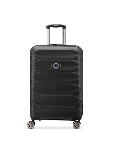 Delsey Meteor 4 Rollen Trolley 68 cm mit Dehnfalte in black