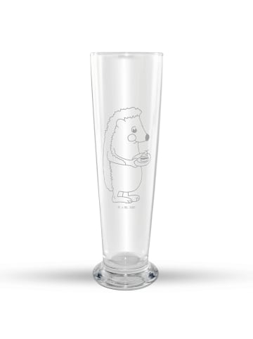 Mr. & Mrs. Panda Weizenbierglas Igel Kuchenstück ohne Spruch in Transparent