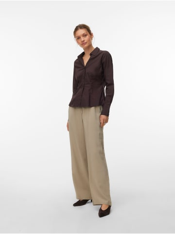 Vero Moda Hemd in Chocolate Plum