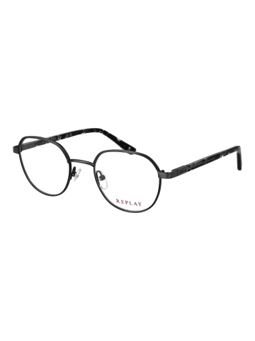 Replay Unisex Optische Fassungen Rund Rotguss
