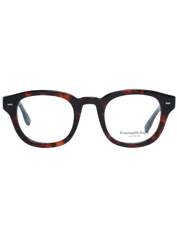 Ermenegildo Zegna Männer Optische Fassungen Rund Braun