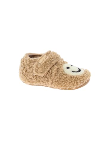 Living Kitzbühel Hausschuh Teddyplüsch in Camel