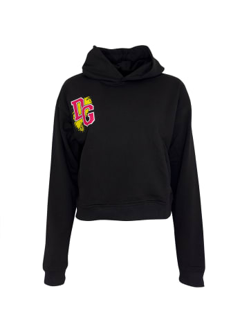 Roberto Geissini Smiley Hoodie Schwarz Gelb