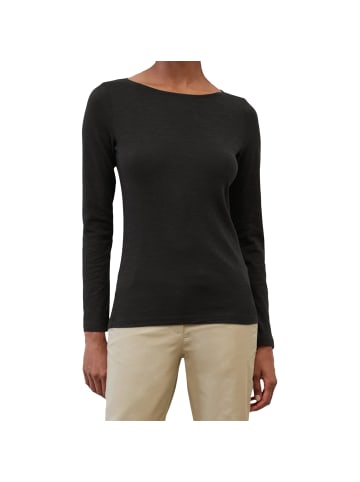 Marc O'Polo Longsleeve 1er Pack in Schwarz
