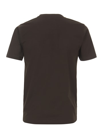 CASAMODA T-Shirt in Kastanienbraun