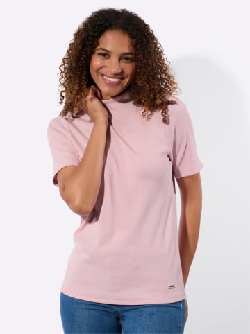 WITT WEIDEN Stehkragenshirt in rosé