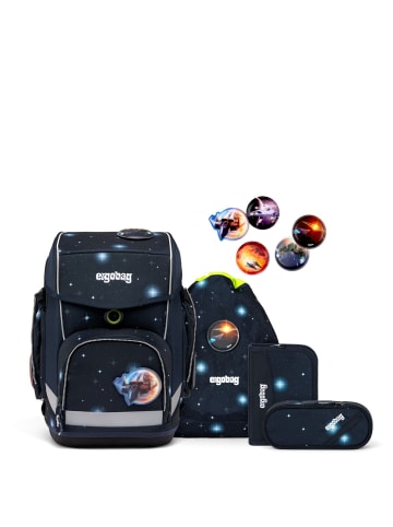 Ergobag Cubo "Galaxy Glow" - Schulranzen Set 5tlg. Modell 2024 in KoBärnikus